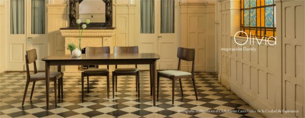 MESA OLIVIA + SILLA OLIVIA – Concepto Muebles